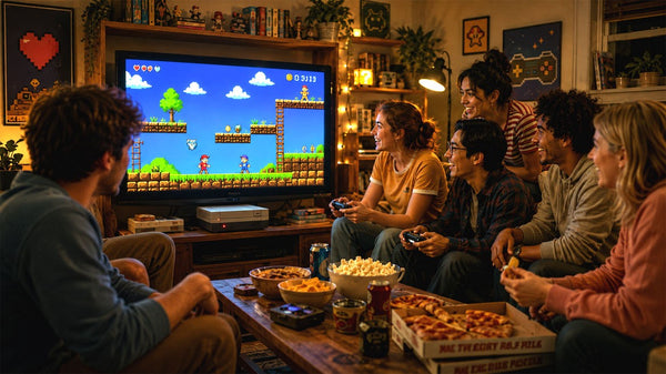 Why Retro Gaming is Better with your friends!