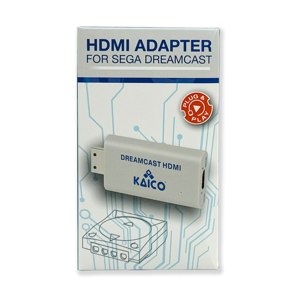 box for dreamcast hdmi converter, plug and play!