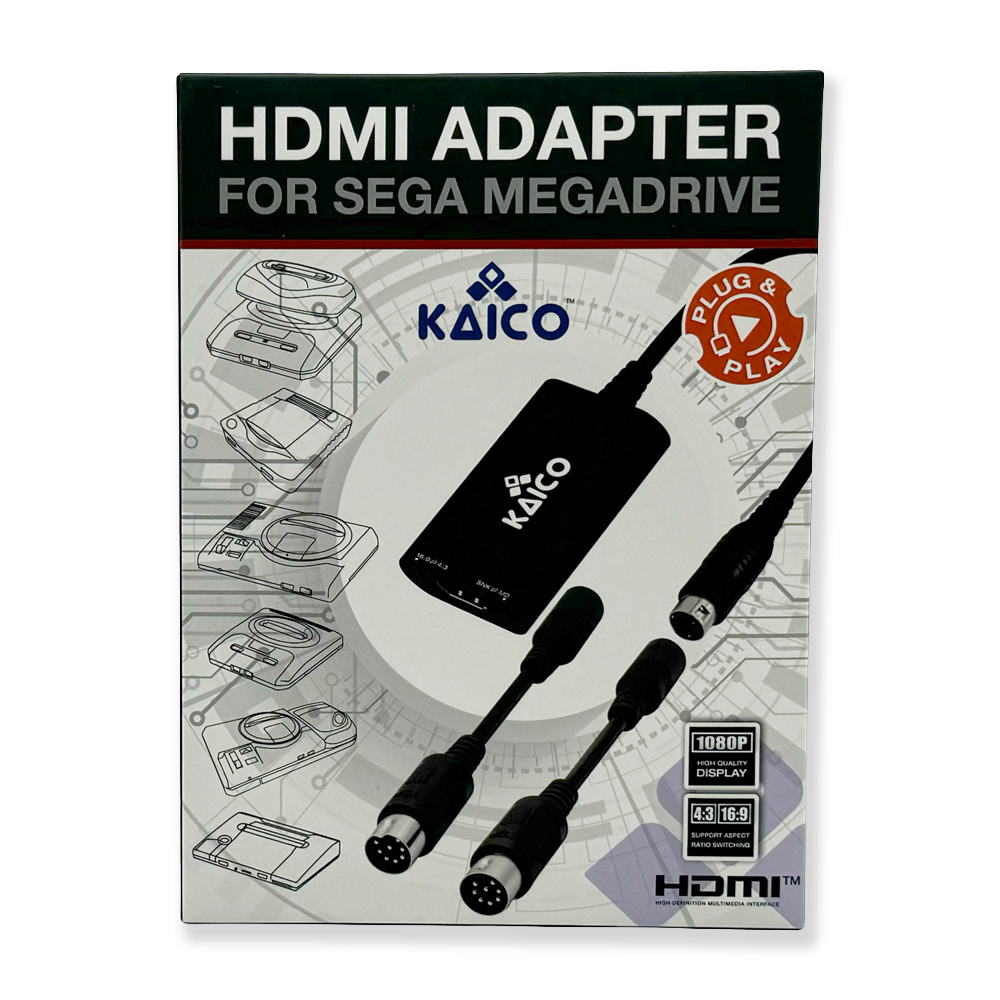 box for sega megadrive and genesis hdmi 1080p adapter