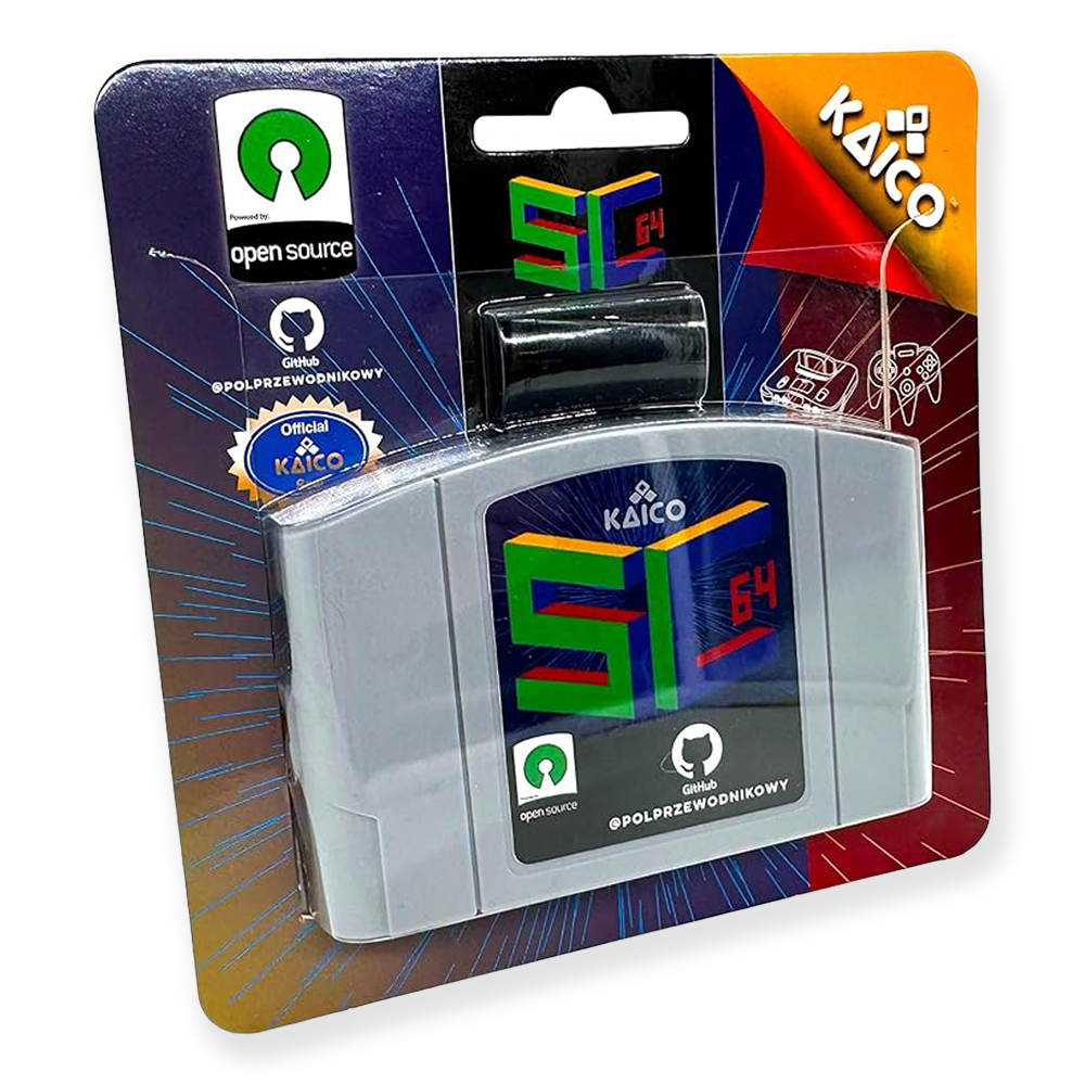 sc64 summer cart 64, packaging front